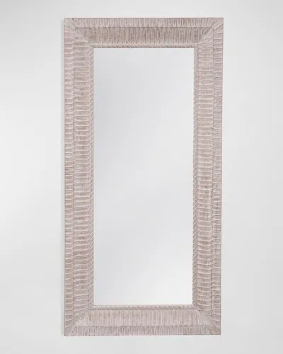 Katherine Noble By Bmc Jana Floor Mirror In White Wash