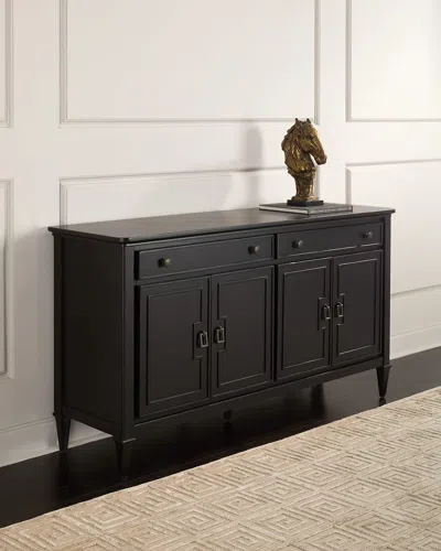 Katherine Noble By Bmc Jasper Sideboard In Antique Black