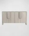 Katherine Noble By Bmc Katerina Credenza In Blonde Oak