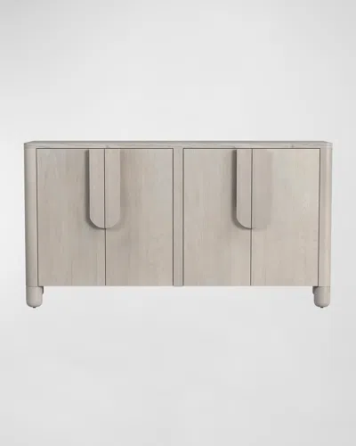 Katherine Noble By Bmc Katerina Credenza In Blonde Oak