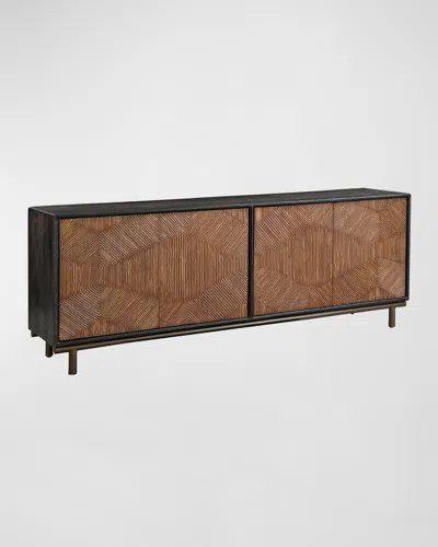 Katherine Noble By Bmc Keir Credenza In Dark Brown