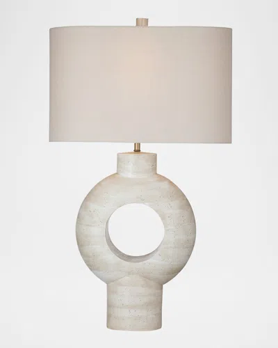 Katherine Noble By Bmc Kent 30" Resin Table Lamp In Cream