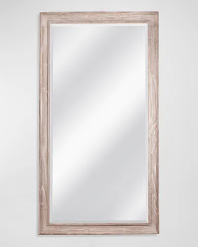 Katherine Noble By Bmc Kinsley Floor Mirror In White Wash