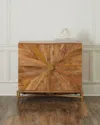 Katherine Noble By Bmc Lathan Hall Cabinet In Natural/gold