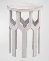 Katherine Noble By Bmc Lloyd Accent Table In Whitewash