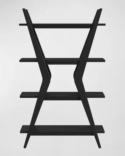 Katherine Noble By Bmc Ophelia Etagere In Matte Black