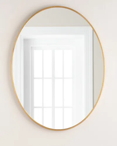 Katherine Noble By Bmc Oval Mirror, Gold
