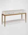 Katherine Noble By Bmc Perrine Console Table In Soft White
