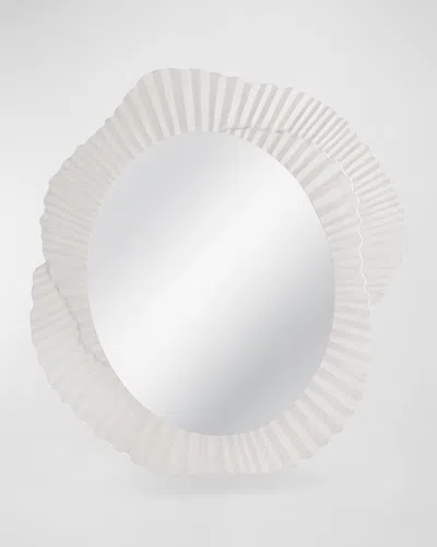 Katherine Noble By Bmc Petal Wall Mirror In White