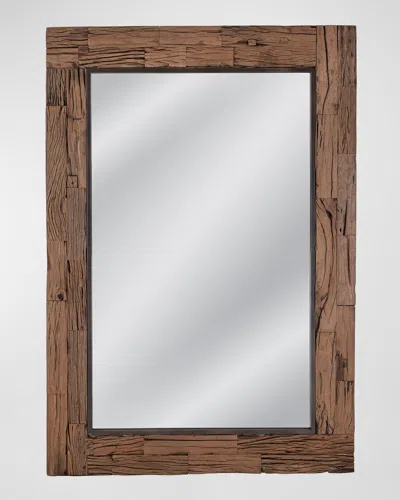 Katherine Noble By Bmc Raylee 61" Floor Mirror In Brown