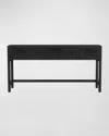 Katherine Noble By Bmc Roy Console Table In Matte Black 