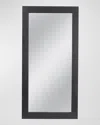 Katherine Noble By Bmc Tanner 72" Floor Mirror In Black