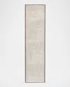 Katherine Noble By Bmc Tarus 78" Antiqued Wall Mirror In Polished Brass