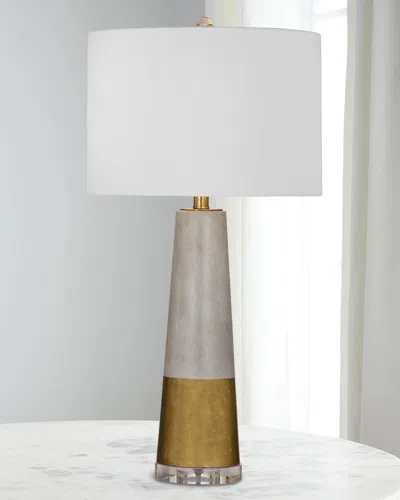Katherine Noble By Bmc Vargas 30" Table Lamp In Brown/green