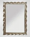 Katherine Noble By Bmc Worly 83" Floor Mirror In Silver