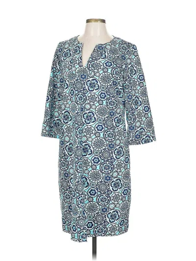Pre-owned Katherine Way Casual Dress In Blue