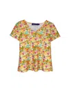 Katherine Way Women's Rehoboth V-neck Tee In Desert Dinks In Multi