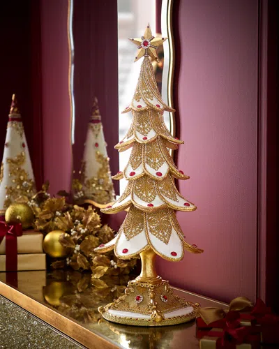 Katherine's Collection 27" Gold Sculpted Tabletop Tree