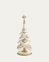 Katherine's Collection Bells Of Brilliance Tabletop Christmas Tree Decoration In White