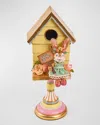 Katherine's Collection Blossom's Birdhouse Tabletop In Multi