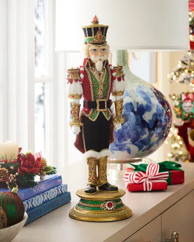 Katherine's Collection Commandant Pierson Pecan Tabletop Nutcracker
