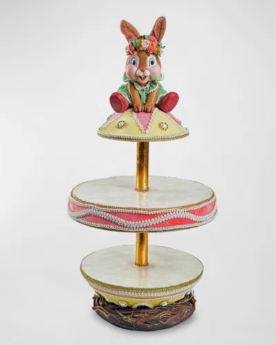 Katherine's Collection Eggcellent Tier Tray In Multi