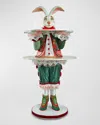 Katherine's Collection Enchanted Bunny Tiered Tray In Multi