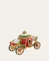 Katherine's Collection Limited Edition Royal Christmas Ball Ornament Carriage In Multi