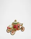 Katherine's Collection Limited Edition Royal Christmas Ball Ornament Carriage In Multi