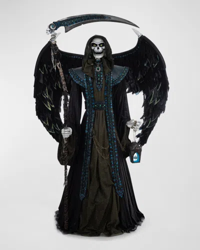 Katherine's Collection Lize-size Thanatos The Grim Reaper Doll, 73.5" In Multi