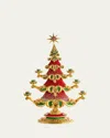 Katherine's Collection Royal Christmas Ball Tree Tabletop Decoration In Red