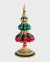 Katherine's Collection Winter Balsam And Berry Finial Christmas Decoration In Multi