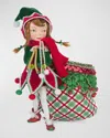 Katherine's Collection Winter Snowdrop Elf With Bag