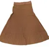 Kathie K Women's Knit Skirt In Rust In Brown