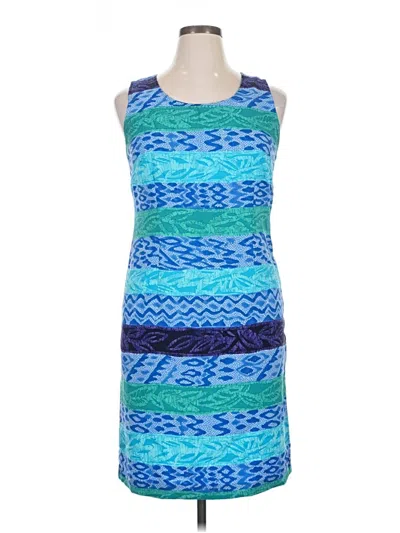 Pre-owned Kathie Lee Casual Dress In Blue