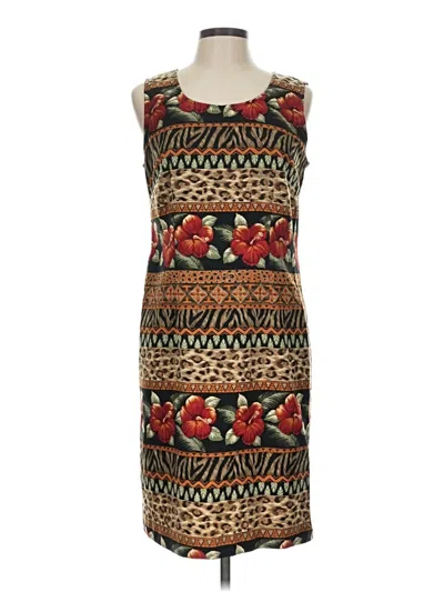 Pre-owned Kathie Lee Casual Dress In Brown