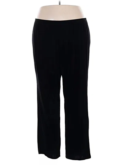 Pre-owned Kathie Lee Casual Pants In Black