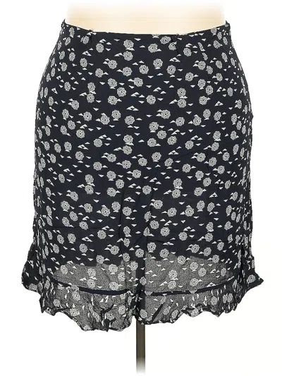 Pre-owned Kathie Lee Casual Skirt In Gray