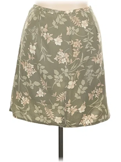 Pre-owned Kathie Lee Casual Skirt In Green