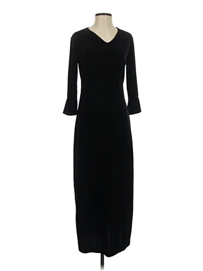 Pre-owned Kathie Lee Cocktail Dress In Black