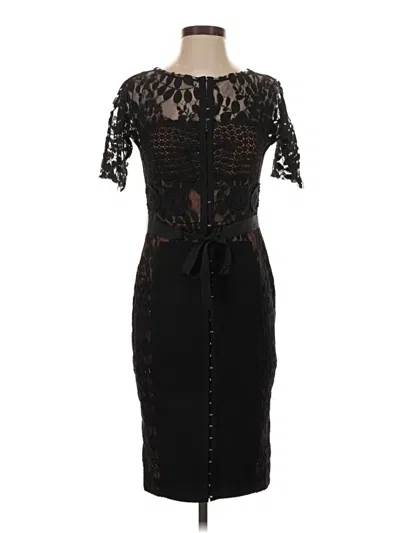 Pre-owned Kathie Lee Cocktail Dress In Black