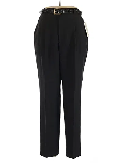 Pre-owned Kathie Lee Dress Pants In Black