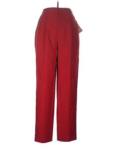 Kathie Lee Dress Pants In Red