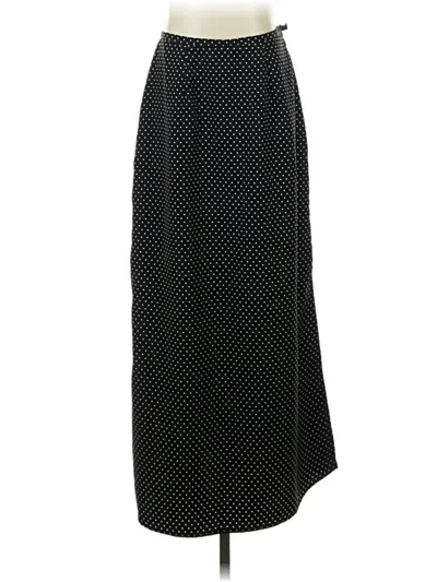Pre-owned Kathie Lee Formal Skirt In Black