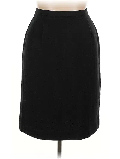 Pre-owned Kathie Lee Formal Skirt In Black
