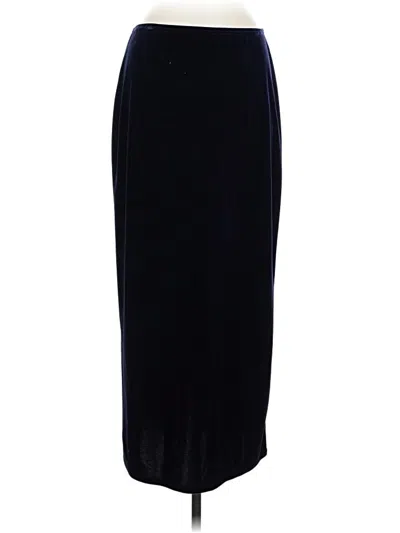 Pre-owned Kathie Lee Formal Skirt In Black