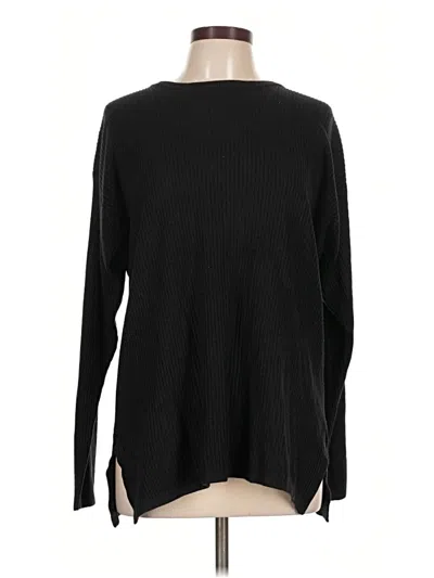 Pre-owned Kathie Lee Pullover Sweater In Black