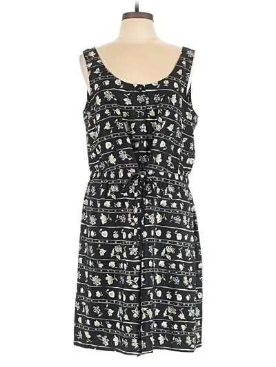 Pre-owned Kathie Lee Romper In Black