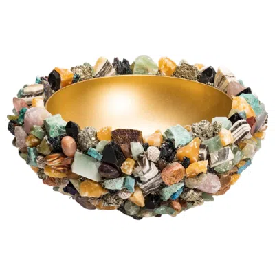 Pre-owned Kathryn Mccoy Modern Multi-stone Bowl By  In Sand