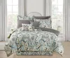 Kathy Ireland 10 Piece Bed In A Bag Comforter Set In Gray